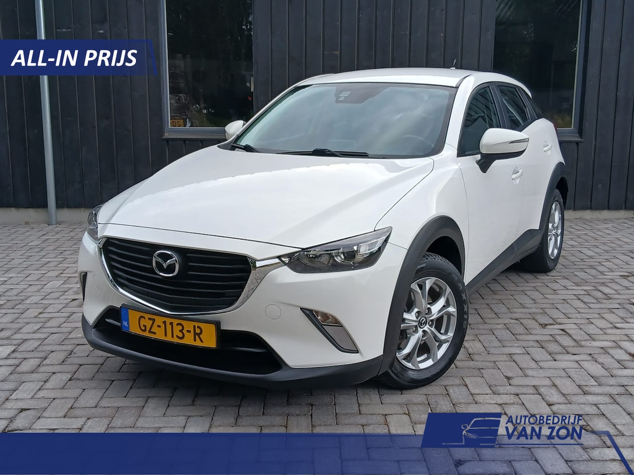 Mazda CX-3 - 2.0 SkyActiv-G 120 TS 2WD Parelmoer lak Navi Keyless Garantie All-in prijs Rijklaar 2e eigenaar NL-AUTO NAP - AutoWereld.nl