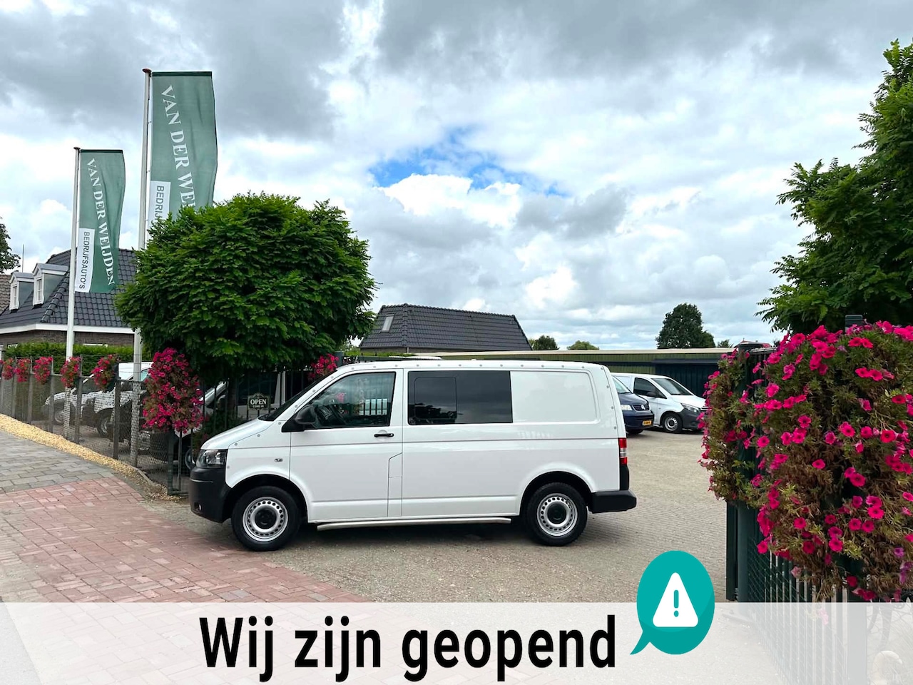Volkswagen Transporter - 2.0 TDI L1H1 BM Marge 3 Pers. Airco/Cruise/NAV - AutoWereld.nl