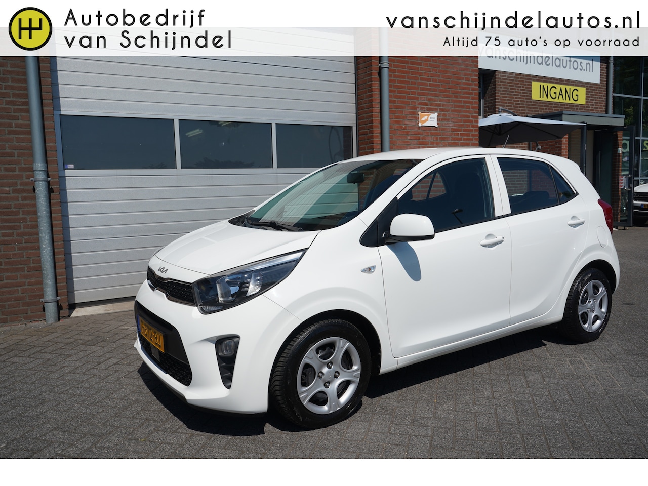 Kia Picanto - 1.0 DPi COMFORTLINE 5DRS ORIGINEEL NEDERLANDS AIRCO CRUISECONTROL BLUETOOTH 4X ALL SEASON - AutoWereld.nl