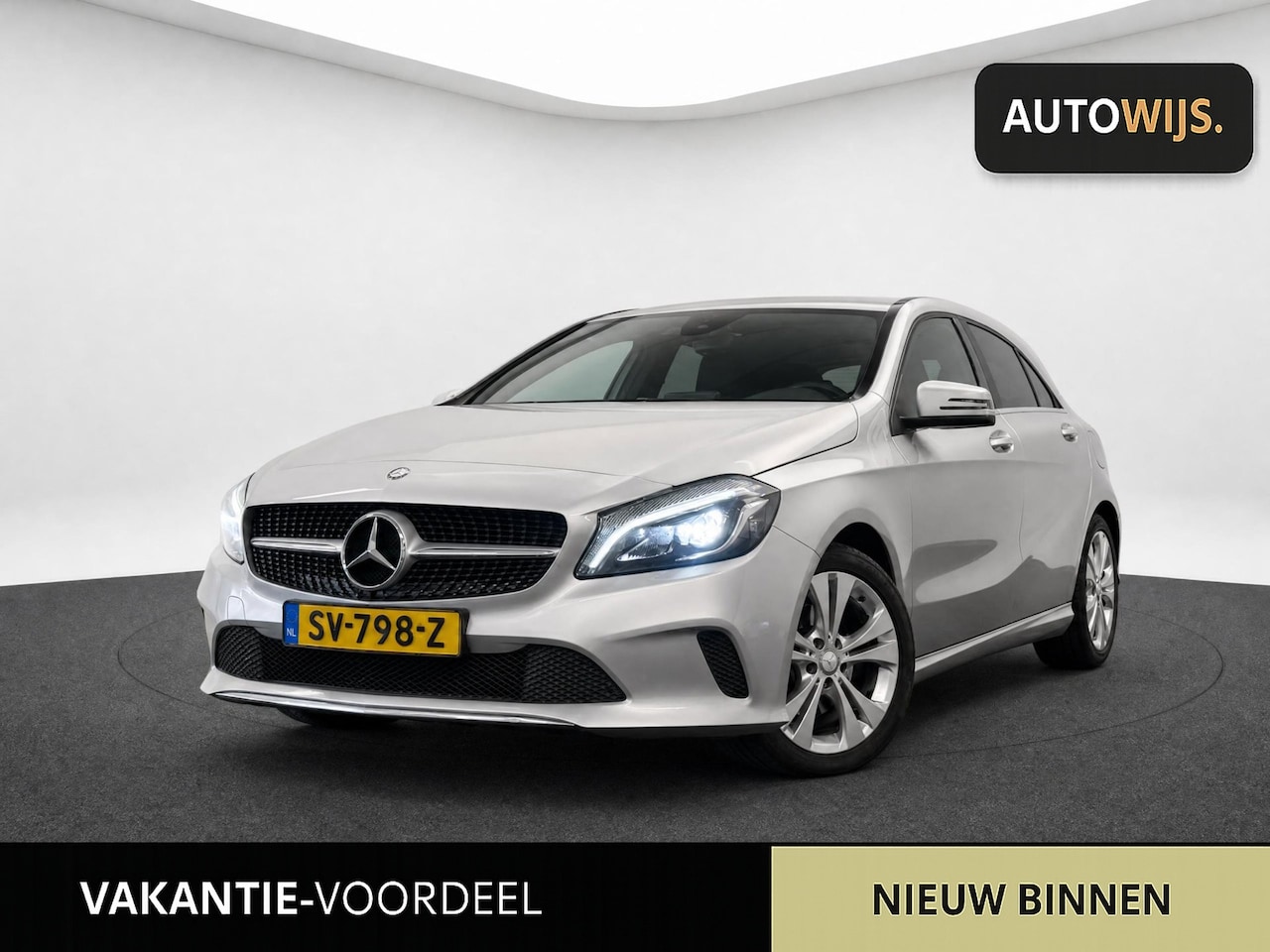 Mercedes-Benz A-klasse - 180 Ambition|LED|116DKM|CAMERA|GOED ONDERHOUDEN - AutoWereld.nl