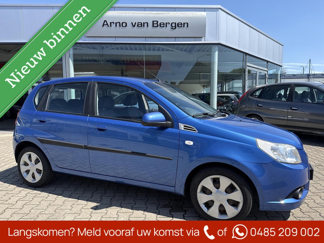 Chevrolet Aveo - 1.2 16V LS B-clever 1.2 16V LS B-clever, airco, stuurbekrachtiging, isofix, zeer nette auto !! - AutoWereld.nl