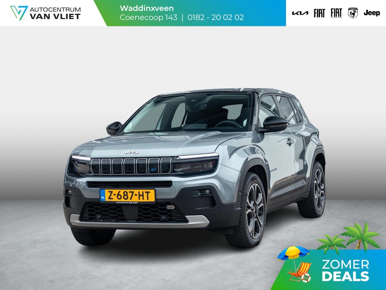 Jeep Avenger - Summit 54 kWh | SOH 96,1% | Infotainment Pack | Bicolore - AutoWereld.nl