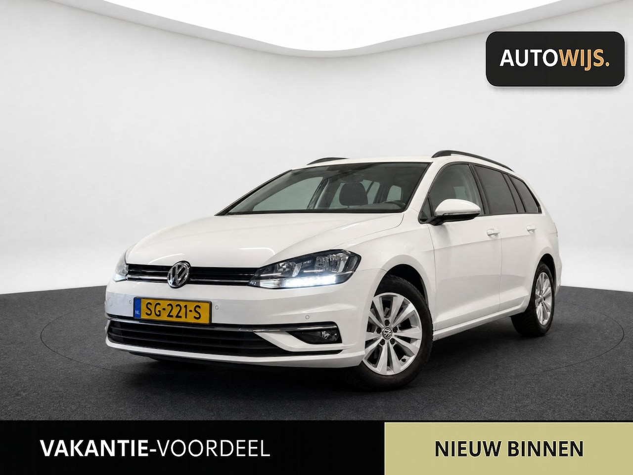 Volkswagen Golf Variant - 1.0 TSI Comfortline|AUT|NAVI|110PK|TREKHAAK|GOED ONDERHOUDEN - AutoWereld.nl