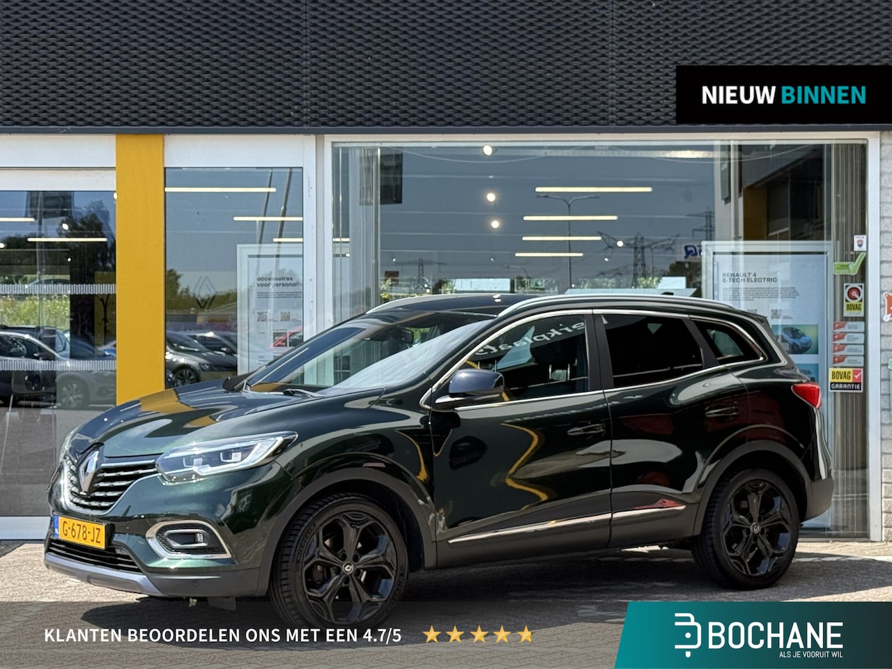Renault Kadjar - 1.3 TCe Black Edition | NAP | Navigatie | Stoelverwarming | DAB | Elektrische bestuurderst - AutoWereld.nl