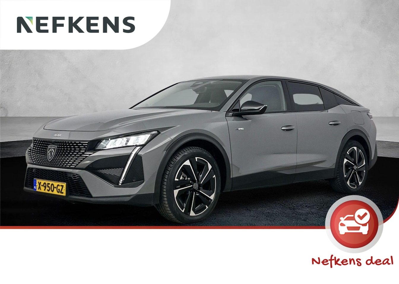 Peugeot 408 - HYbrid Allure Pack 180 pk Automaat | Trekhaak | Navigatie | Camera | Carplay - AutoWereld.nl