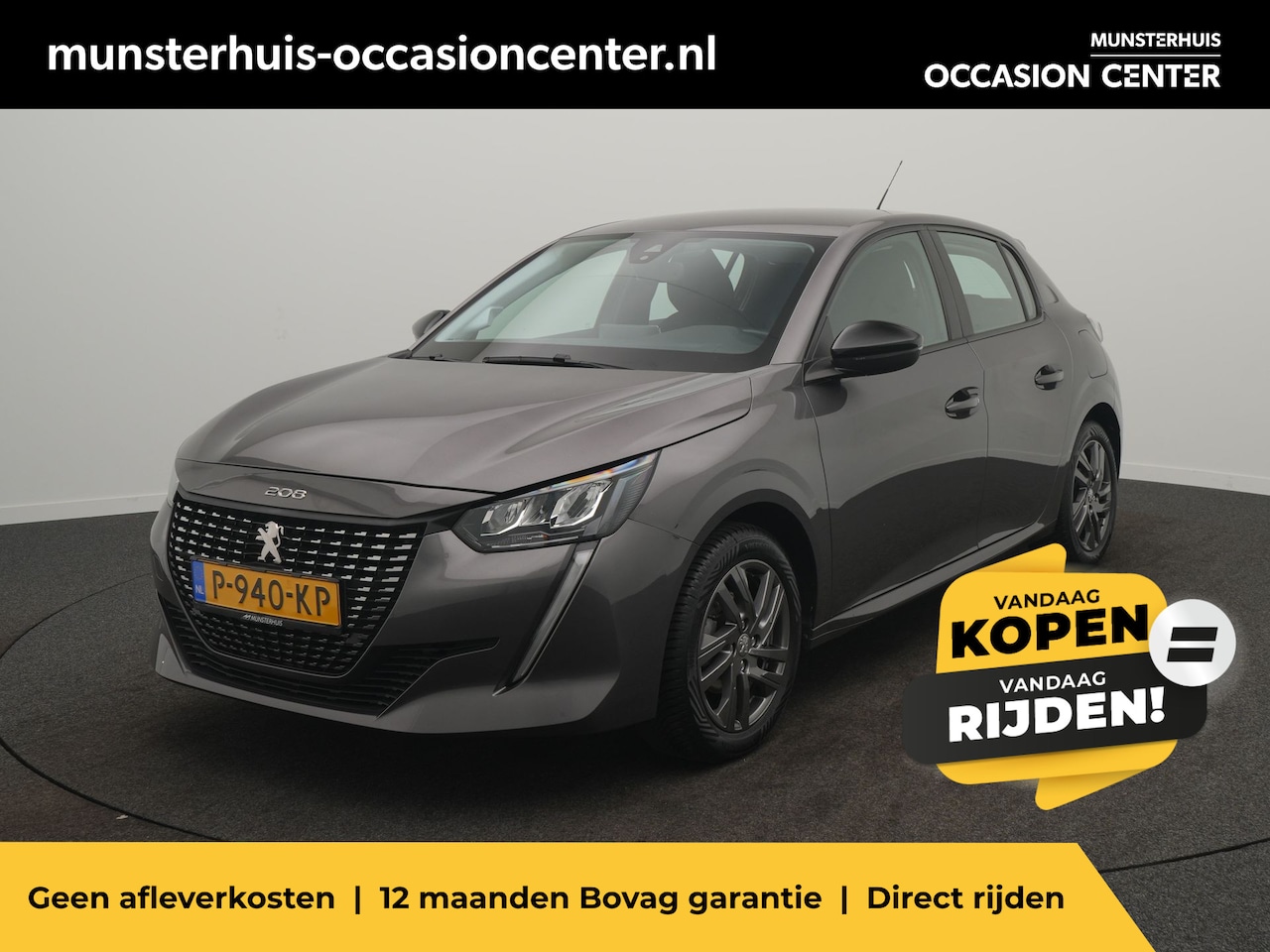 Peugeot 208 - 1.2 PureTech Active Pack - RIJKLAARPRIJS - All Seasonbanden -  Apple Carplay - Android Aut - AutoWereld.nl