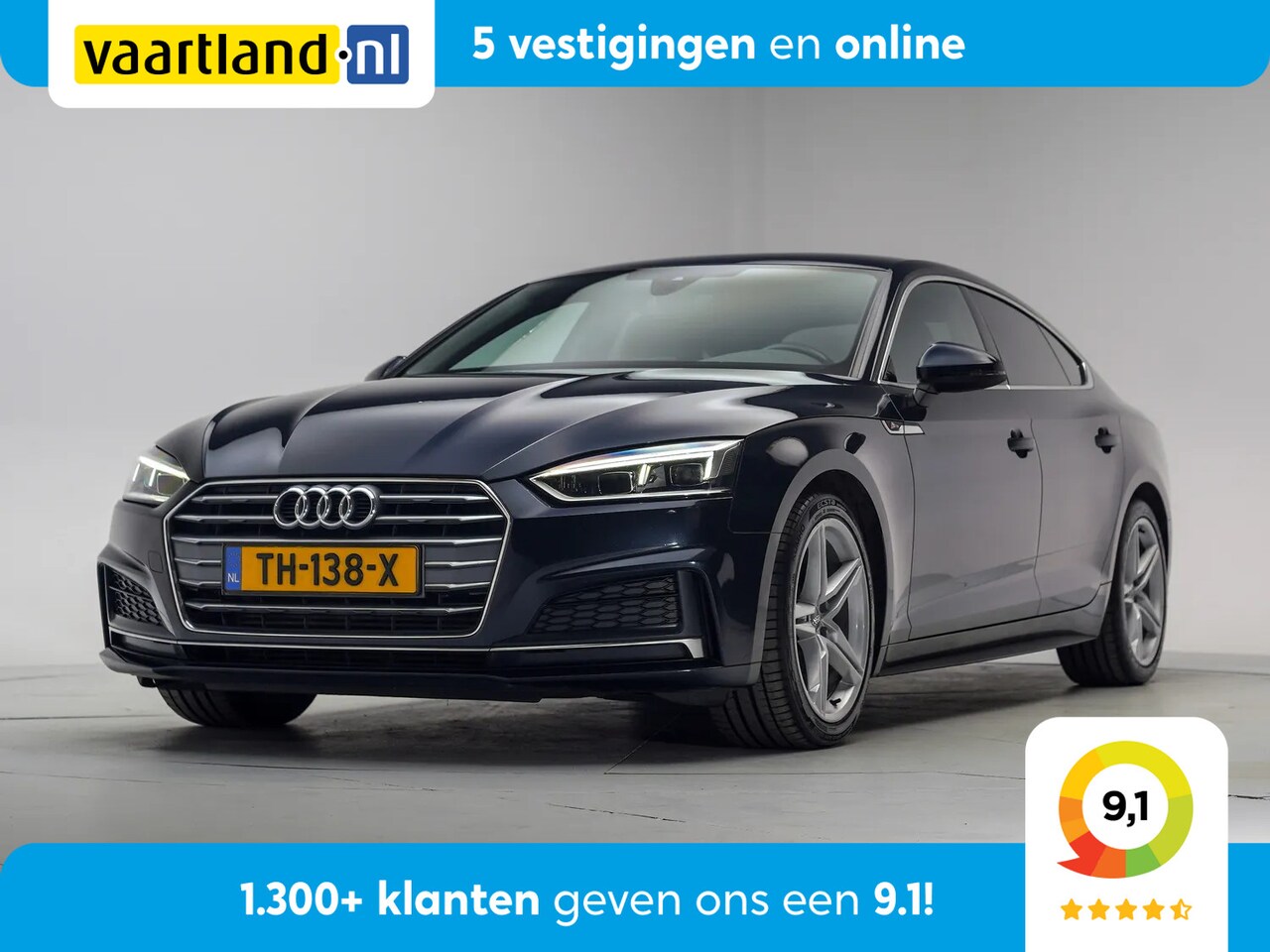 Audi A5 Sportback - 2.0 TFSI MHEV 190pk S-Line Aut. [ 2x S-line Full led Navi ] - AutoWereld.nl