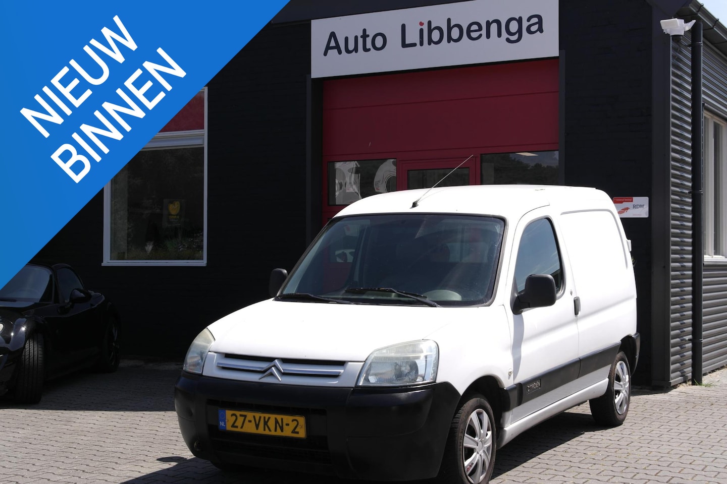 Citroën Berlingo - 1.6 HDI 600 STUURBEKR. / CENTR. VERGR. / SCHUIFDEUR R. / RADIO-CD / APK TOT 03-2027 - AutoWereld.nl