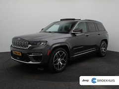 Jeep Grand Cherokee - 2.0 Summit Reserve 4xe | SOH 92% | Luchtvering | McIntosh | Pano dak | 21"LMV | Stoelverw.