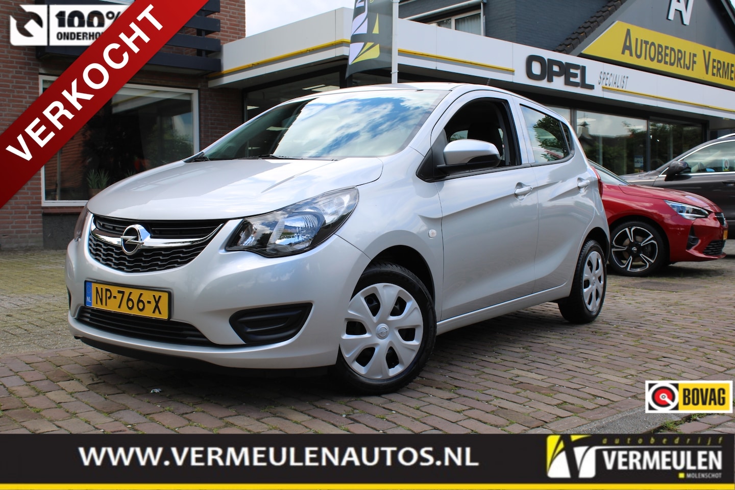 Opel Karl - 1.0 ecoFLEX 75PK Edition + Airco/ Cruise/ NL auto - AutoWereld.nl