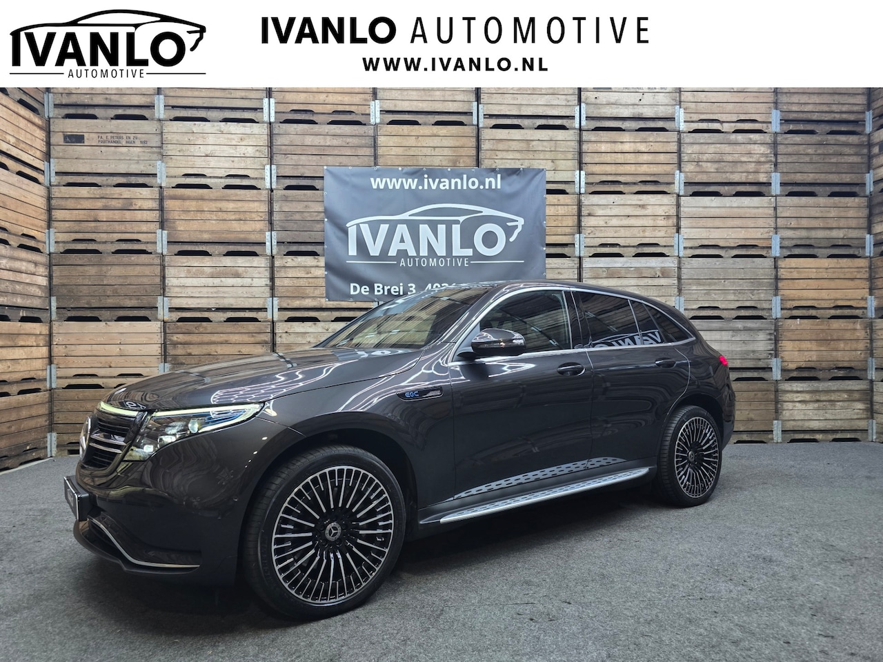 Mercedes-Benz EQC - 400 4MATIC AMG Line 80 kWh Pano Advance Clima Cruise 20"LM - AutoWereld.nl