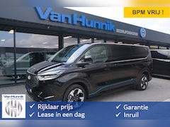 Ford Transit Custom - E-Custom 340L 218PK 71KWH Sport AUT Elektrisch Navi, ACC, 360° Cam, Matrix LED, B&O, 19" L
