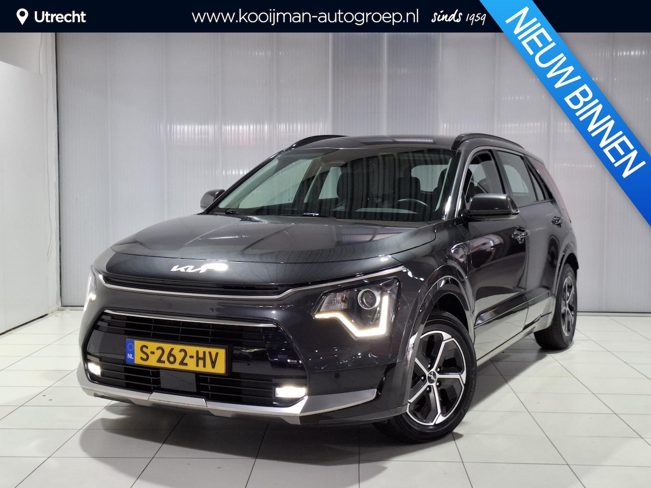 Kia Niro - 1.6 GDi PHEV DynamicLine SOH 90.2% , PHEV Topper , Dealer auto, Luxe. - AutoWereld.nl