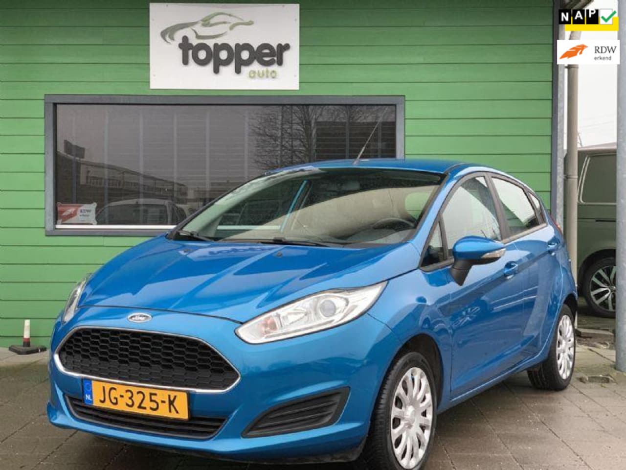 Ford Fiesta - 1.0 Style |1e Eigenaar|Navigatie|Airco|Nieuwe APK|NAP| - AutoWereld.nl