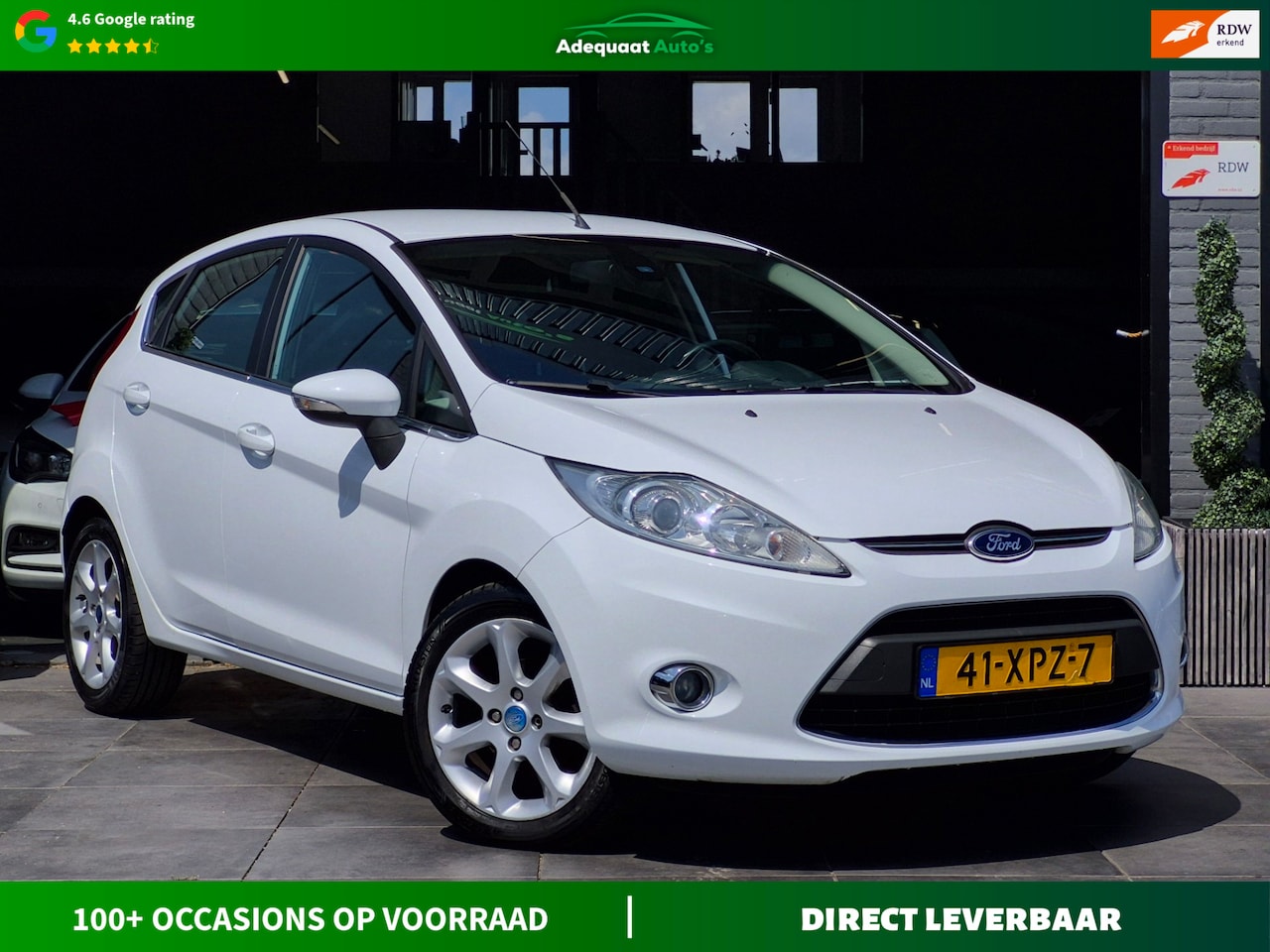 Ford Fiesta - 1.25 Titanium|Cruise|Airco|Trekhaak|El.Ramen|PDC - AutoWereld.nl