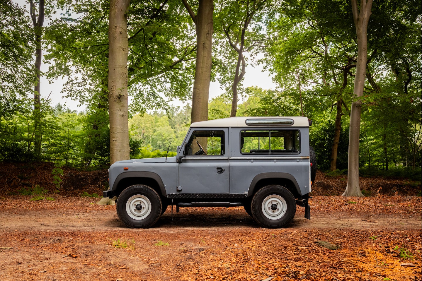 Land Rover Defender 90 - V8 Station Wagon Wegenbelastingvrij - AutoWereld.nl