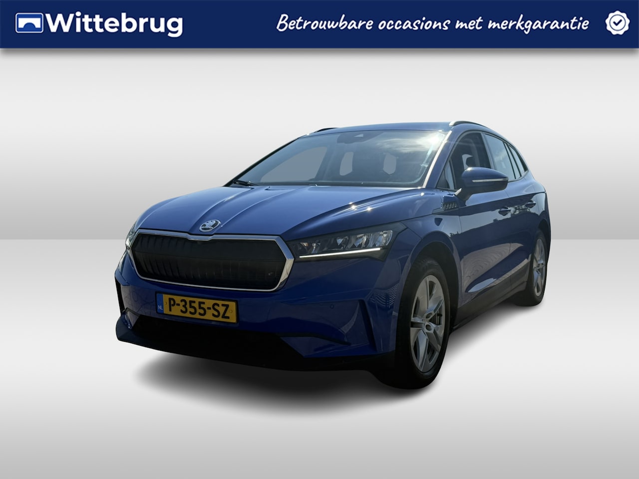Skoda Enyaq iV - 60 180pk 58kWh Automaat / Navigatie / Clima / Parkeersensoren / LED verlichting / App-conn - AutoWereld.nl