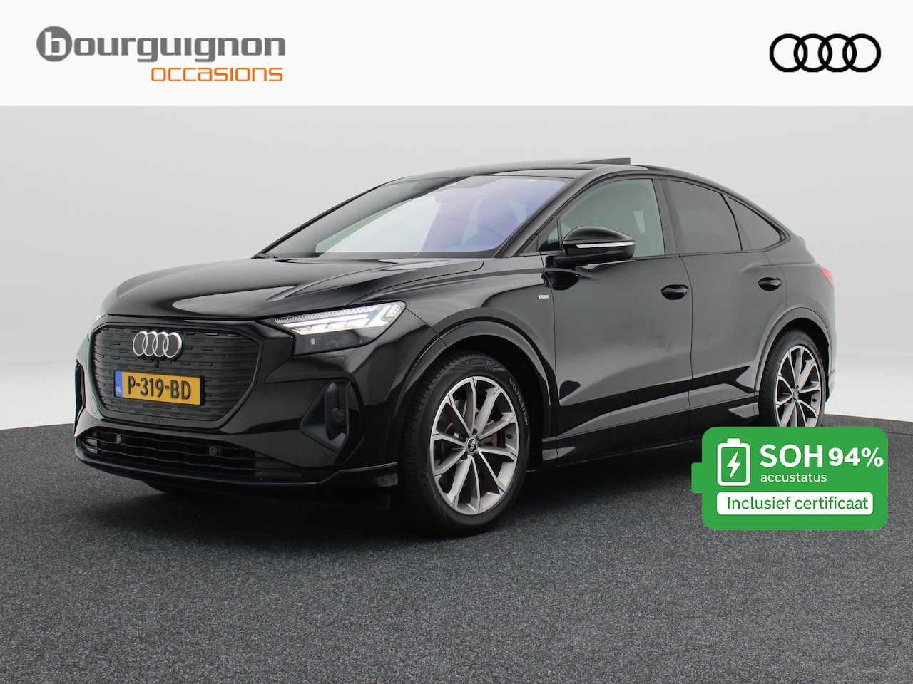 Audi Q4 Sportback e-tron - 40 S-Line 77 kWh 204 Pk | Panoramadak | Head-Up | SONOS | 20 Inch | Stoelverwarming | 96.4 - AutoWereld.nl