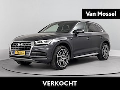 Audi Q5 - 50 TFSI e quattro S edition Airco | Stoelverwarming | Elektrisch Glazen Panoramadak | Blue