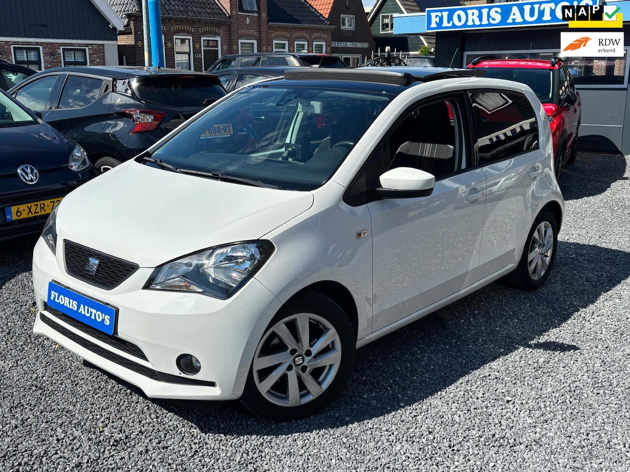 SEAT Mii - 1.0 Sport Connect|Cruise|Garmin|Schuif- of kanteldak|Parkeersensoren| - AutoWereld.nl