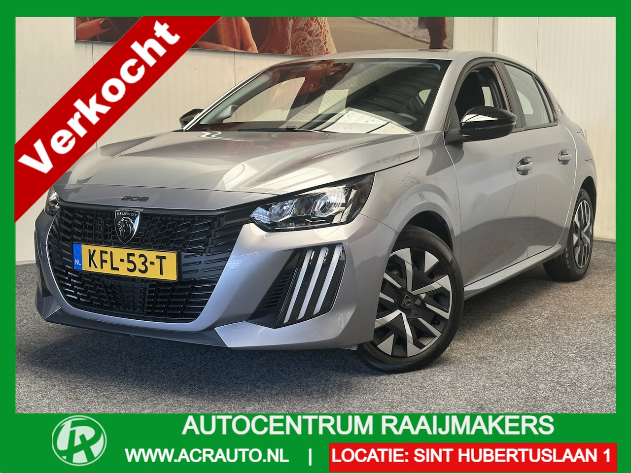 Peugeot 208 - 1.2 STYLE 100PK MODEL 2025 NAVIGATIE CRUISE CONTROL APPLE CARPLAY/ANDROID AIRCO BLUETOOTH - AutoWereld.nl