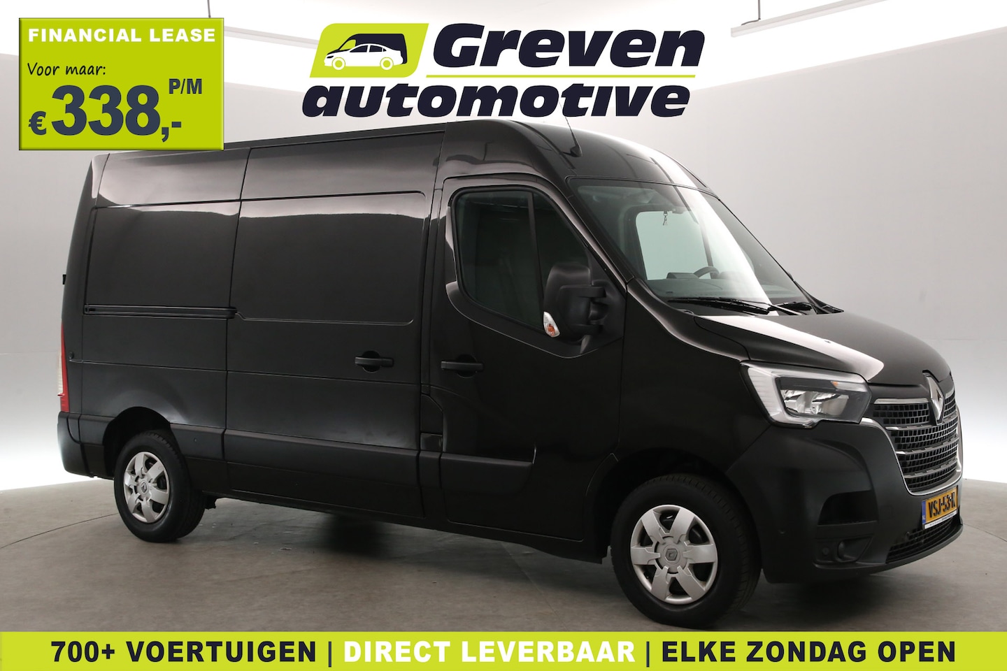 Renault Master - T33 2.3 dCi L2H2 | Airco | Cruise | Camera | 3 Zits | Navi | Parkeersens. - AutoWereld.nl