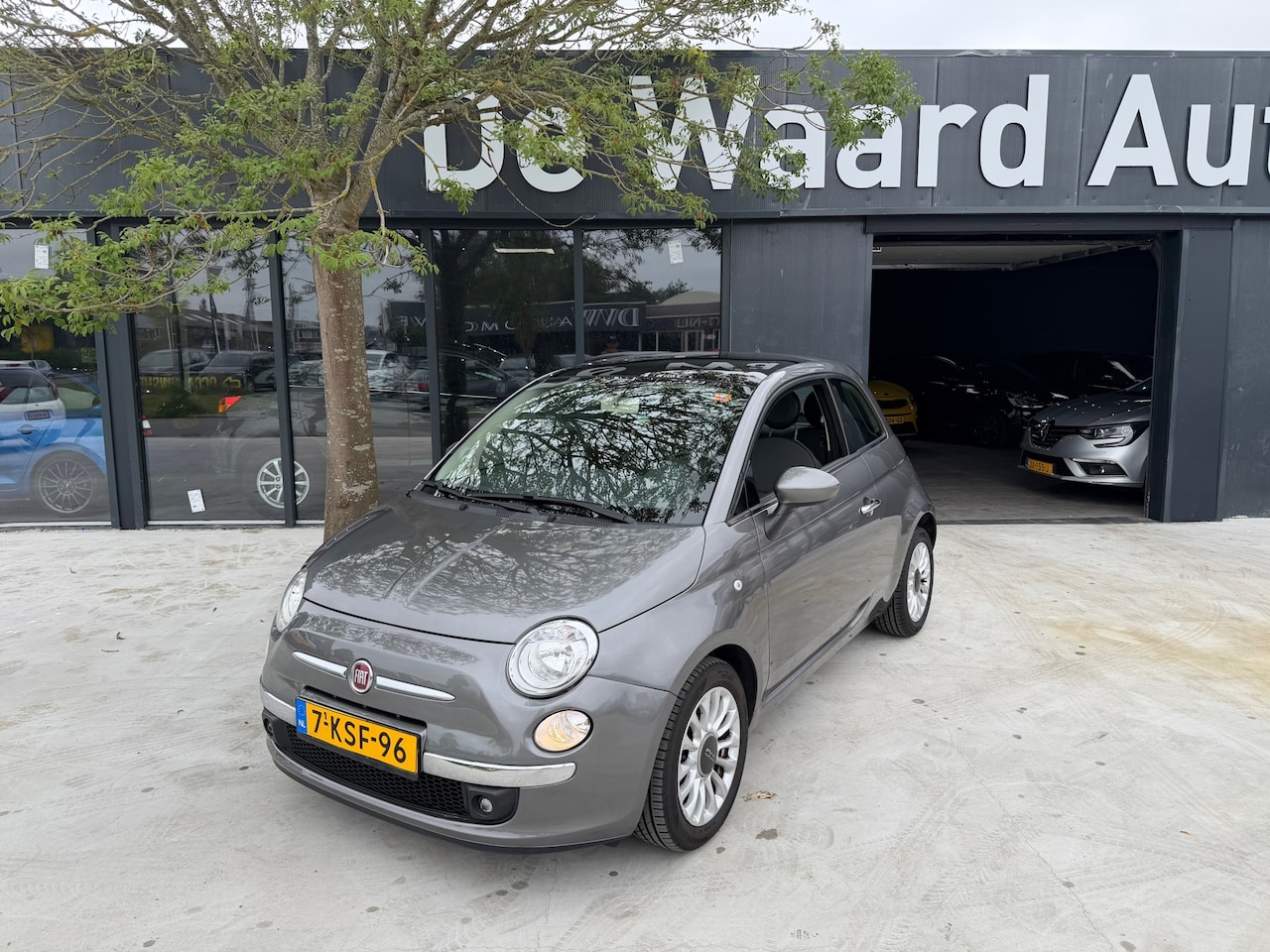 Fiat 500 - 0.9 TwinAir Lounge/ automaat/airco/Panorama/ LM velgen/6 maanden garantie - AutoWereld.nl