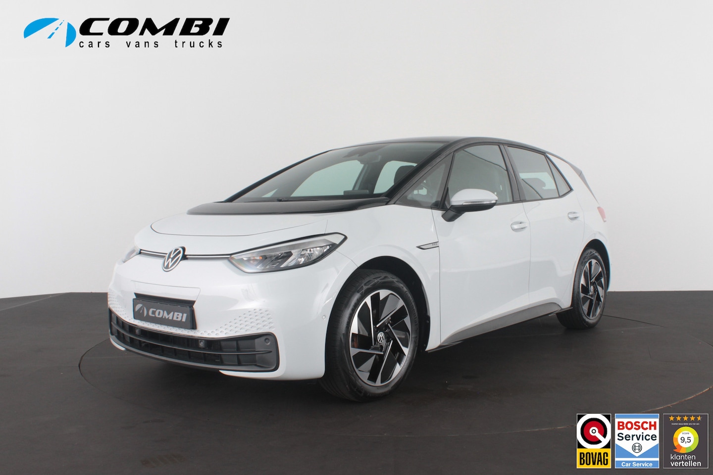 Volkswagen ID.3 - Pro 58 kWh > 94,2% SOH/Warmtepomp/Camera/Zwart dak/18inch... - AutoWereld.nl