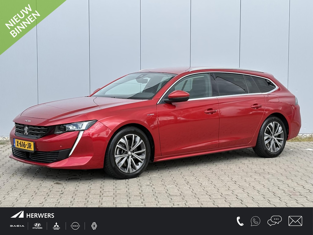 Peugeot 508 SW - 1.6 HYbrid Blue Lease Allure / Trekhaak 1340 kg geremd / Airco / Cruise Control / Stoelver - AutoWereld.nl
