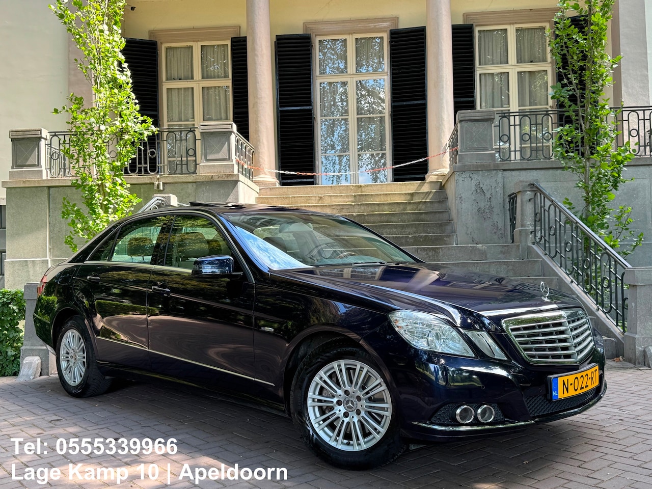 Mercedes-Benz E-klasse - 350 CGI Automaat ELEGANCE Pano Navi Leder Climate Cruise Ctr Perfecte staat - AutoWereld.nl
