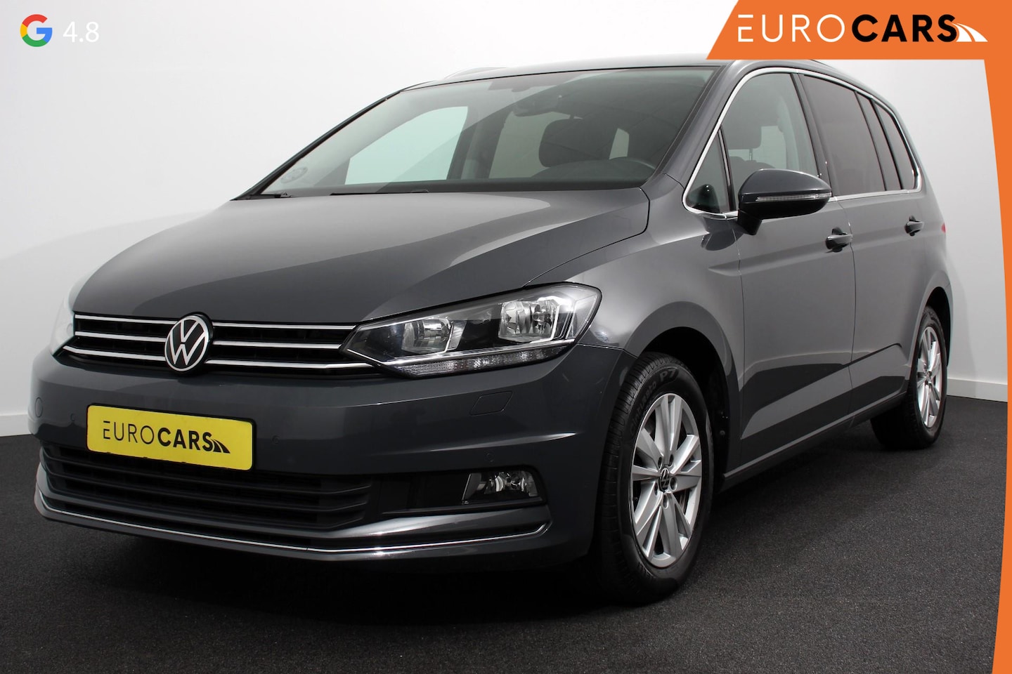 Volkswagen Touran - 1.5 TSI DSG Highline 7p Navigatie Apple Carplay/Android Auto Parkeersensoren Adaptieve Cru - AutoWereld.nl
