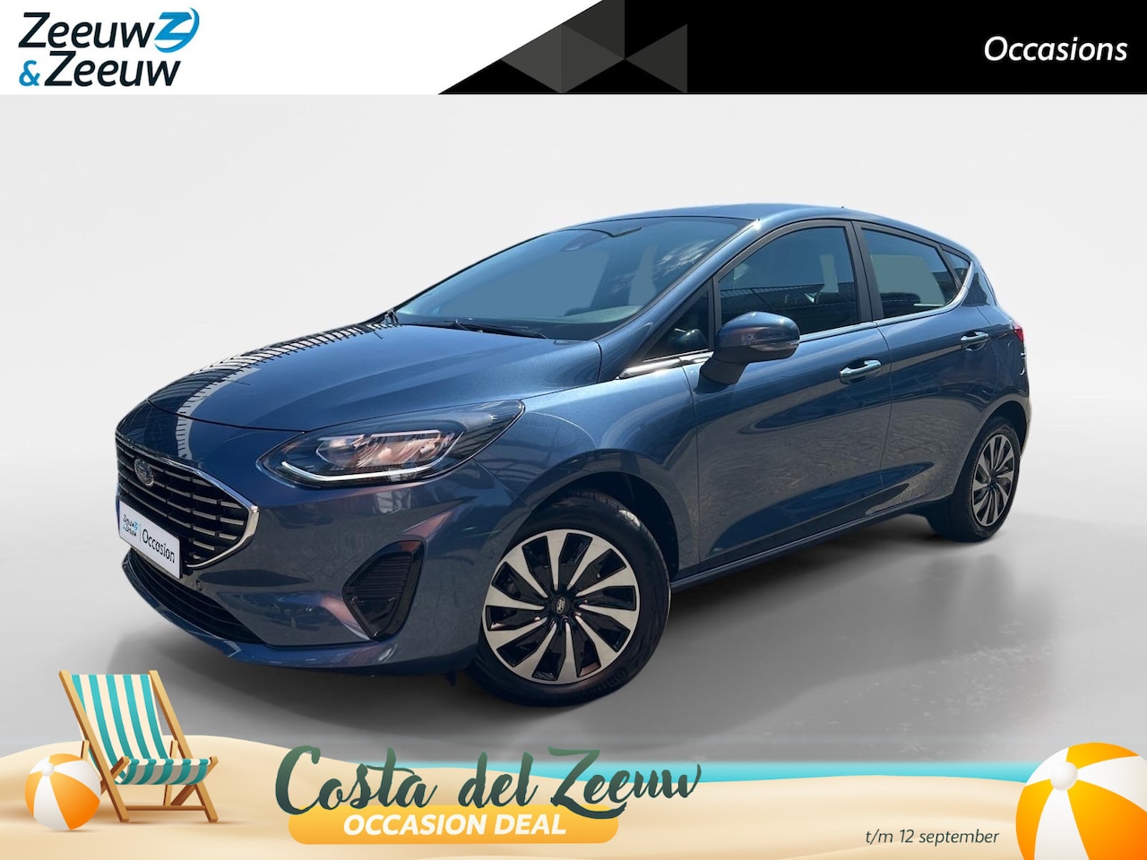 Ford Fiesta - 1.0 EcoBoost Hybrid Titanium | Apple Carplay / Android Auto | Achteruitrijcamera | Winterp - AutoWereld.nl