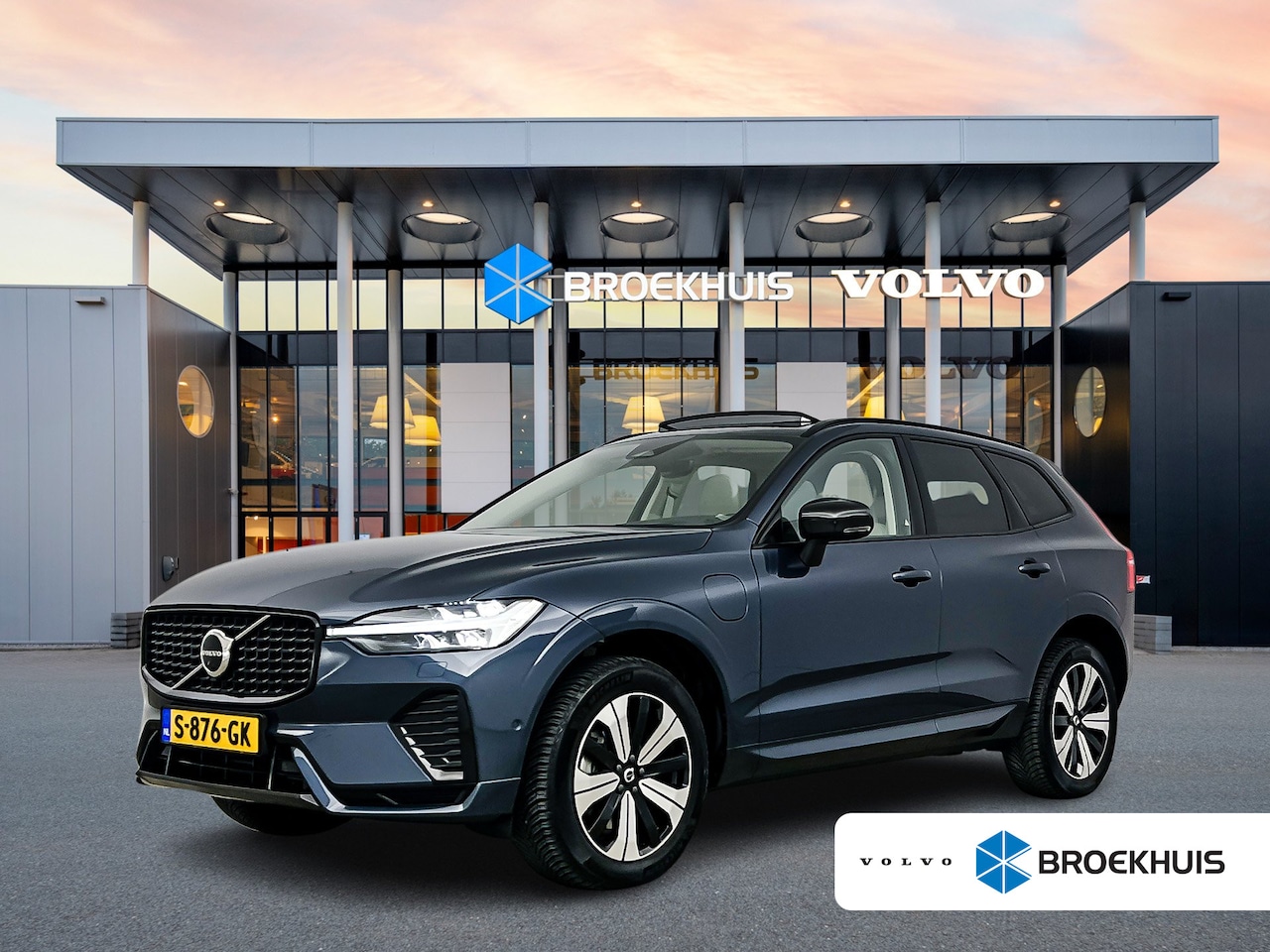 Volvo XC60 - T8 Recharge Ultimate Dark | 19" Allseason | Luchtvering | Geventileerd Nappa | Stoelmassa - AutoWereld.nl