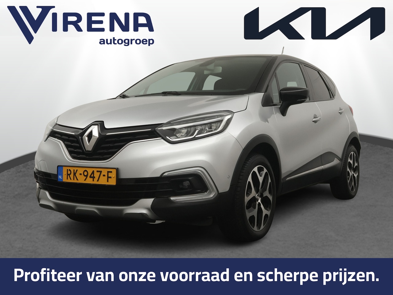 Renault Captur - 0.9 TCe Intens - Trekhaak - All-Season banden - Navigatie - Cruise controle - - Virena Zek - AutoWereld.nl
