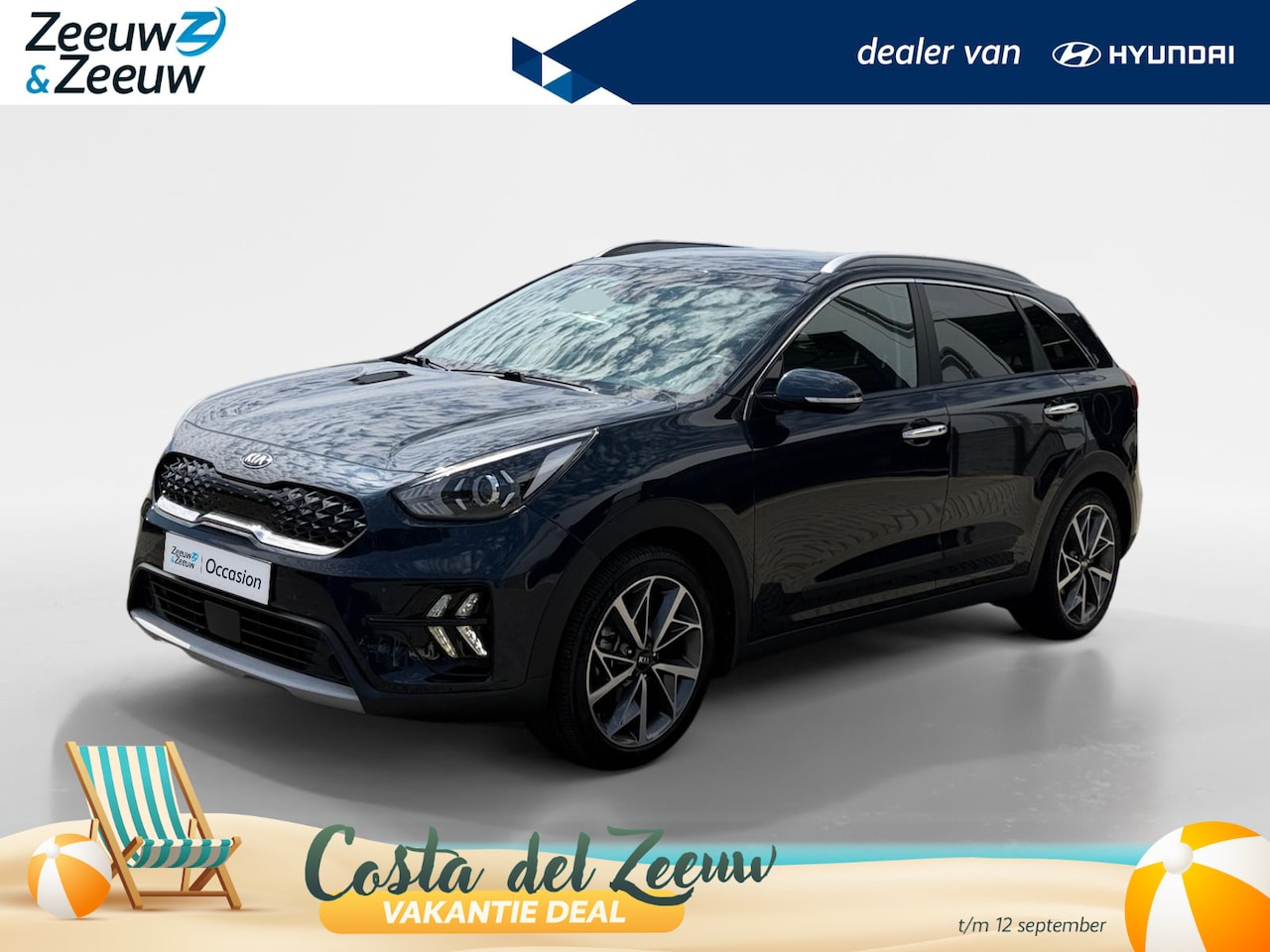 Kia Niro - 1.6 GDi Hybrid DynamicPlusLine | Parkeerhulp | Apple Carplay | Android Auto | Navigatie | - AutoWereld.nl
