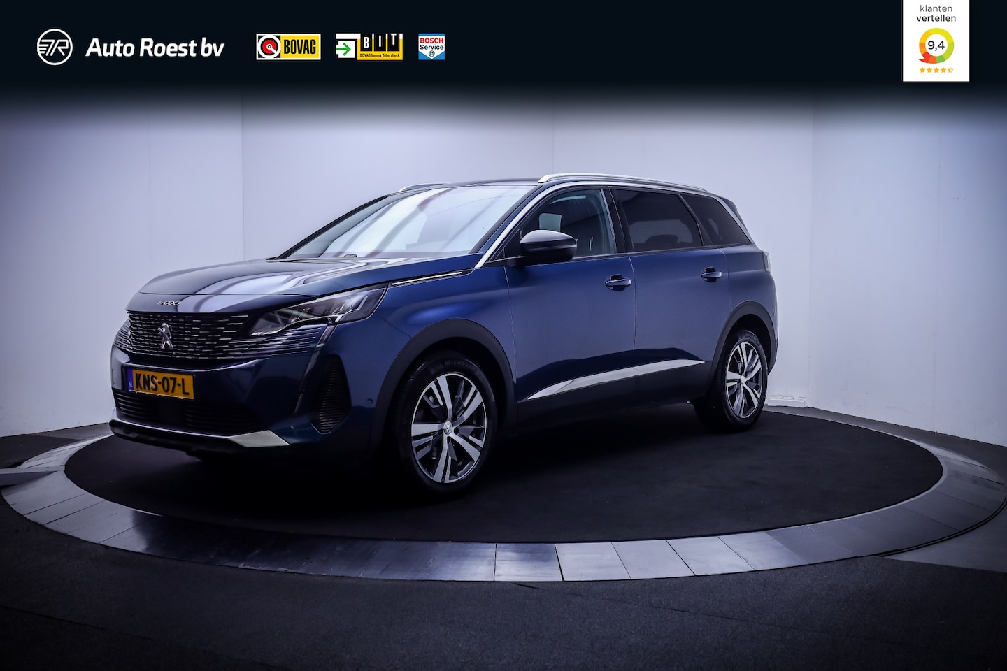 Peugeot 5008 - 1.2T 7P ALLURE Pack Business FULL LED | 360 CAM | CARPLAY | NAVI | BLINDSPOT | AFN TREKHAA - AutoWereld.nl