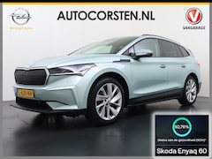 Skoda Enyaq iV - 60 First Edition SOH 92% 3-Zone Ecc Adap.Cruise Stoel+Stuurverwarming Elek.Stoel+Memory Ca