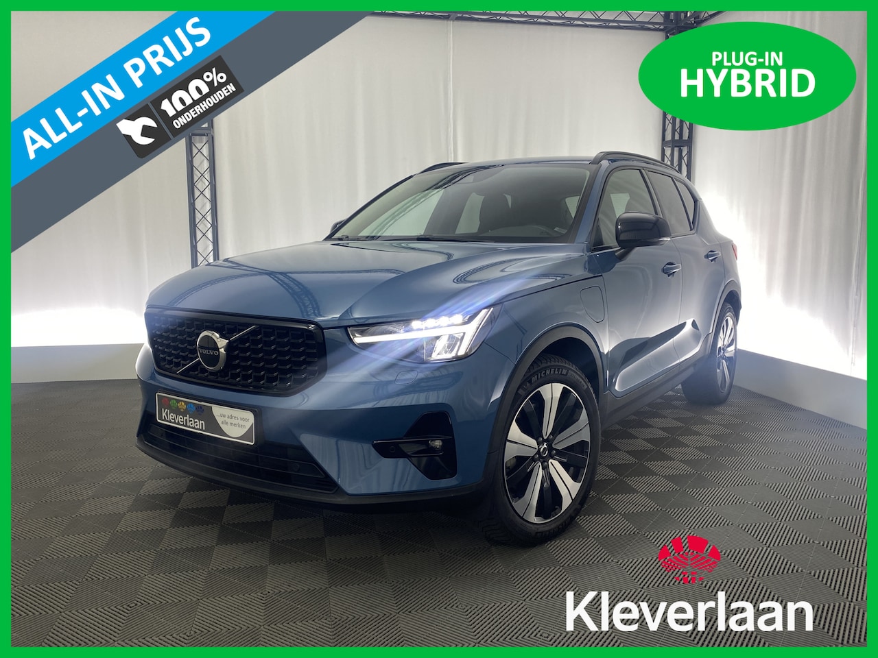 Volvo XC40 - 1.5 T5 PHEV Plus Dark Automaat | Trekhaak | CarPlay | Navi | BLISS | Leder | Memory | Came - AutoWereld.nl