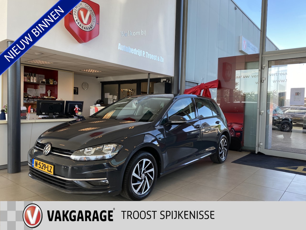 Volkswagen Golf - 1.5 TSI Highline 1.5 TSI Highline,Automaat,Navigatie,Parkeerassistent,Climate&Cruisecontrol Adaptief,Spraak - AutoWereld.nl