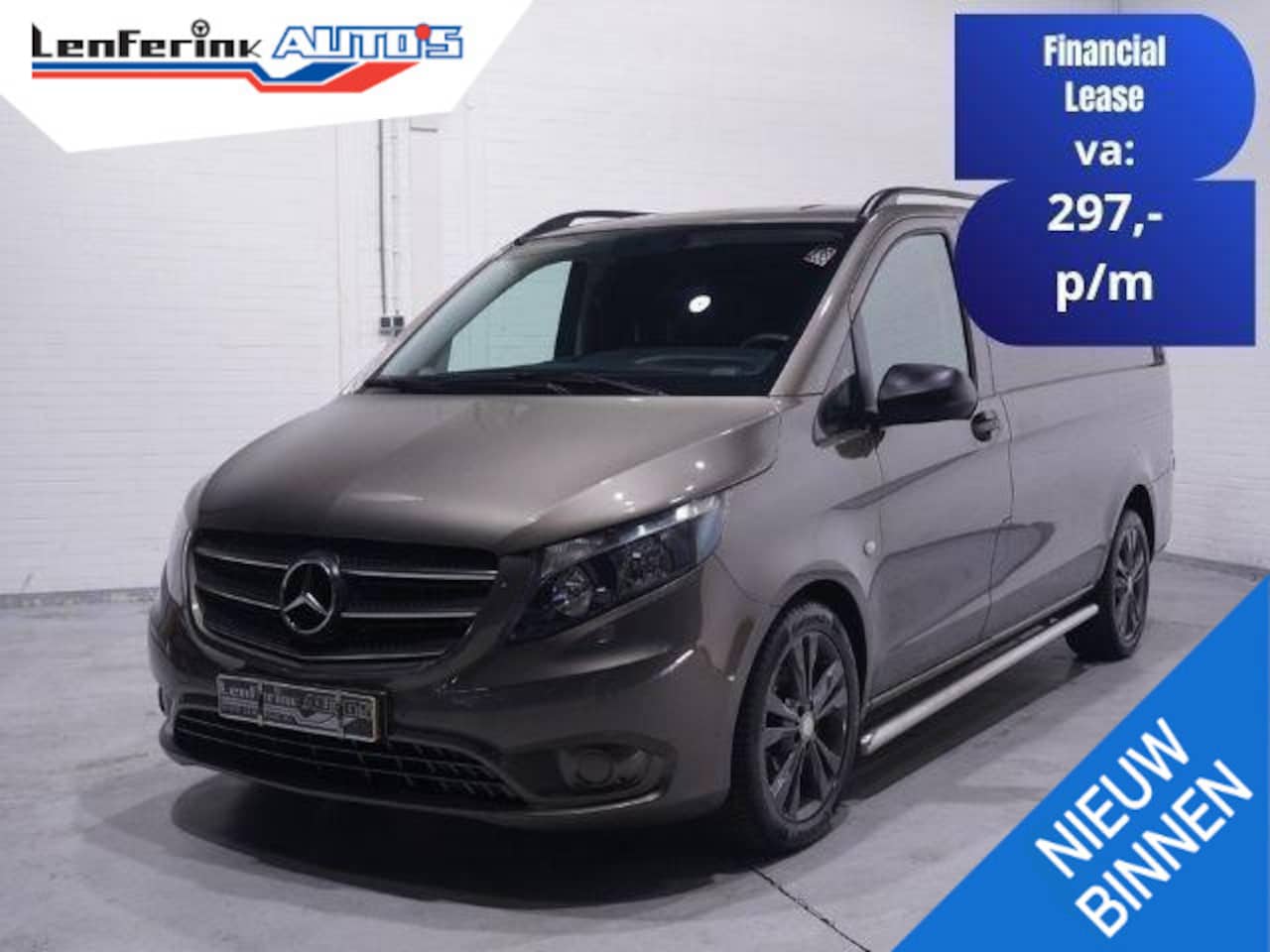 Mercedes-Benz Vito - 114 CDI 136 pk Aut. Lang Ambition Navi, Camera 18" LMV, Laadruimte Pakket, NAP, 1e Eigenaa - AutoWereld.nl
