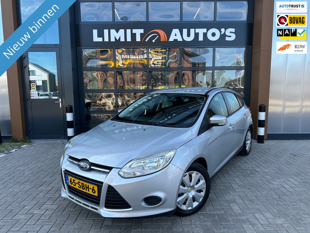 Ford Focus - 1.6 EcoBoost Trend Airco/El.ramen/6bak/Nap/Apk - AutoWereld.nl