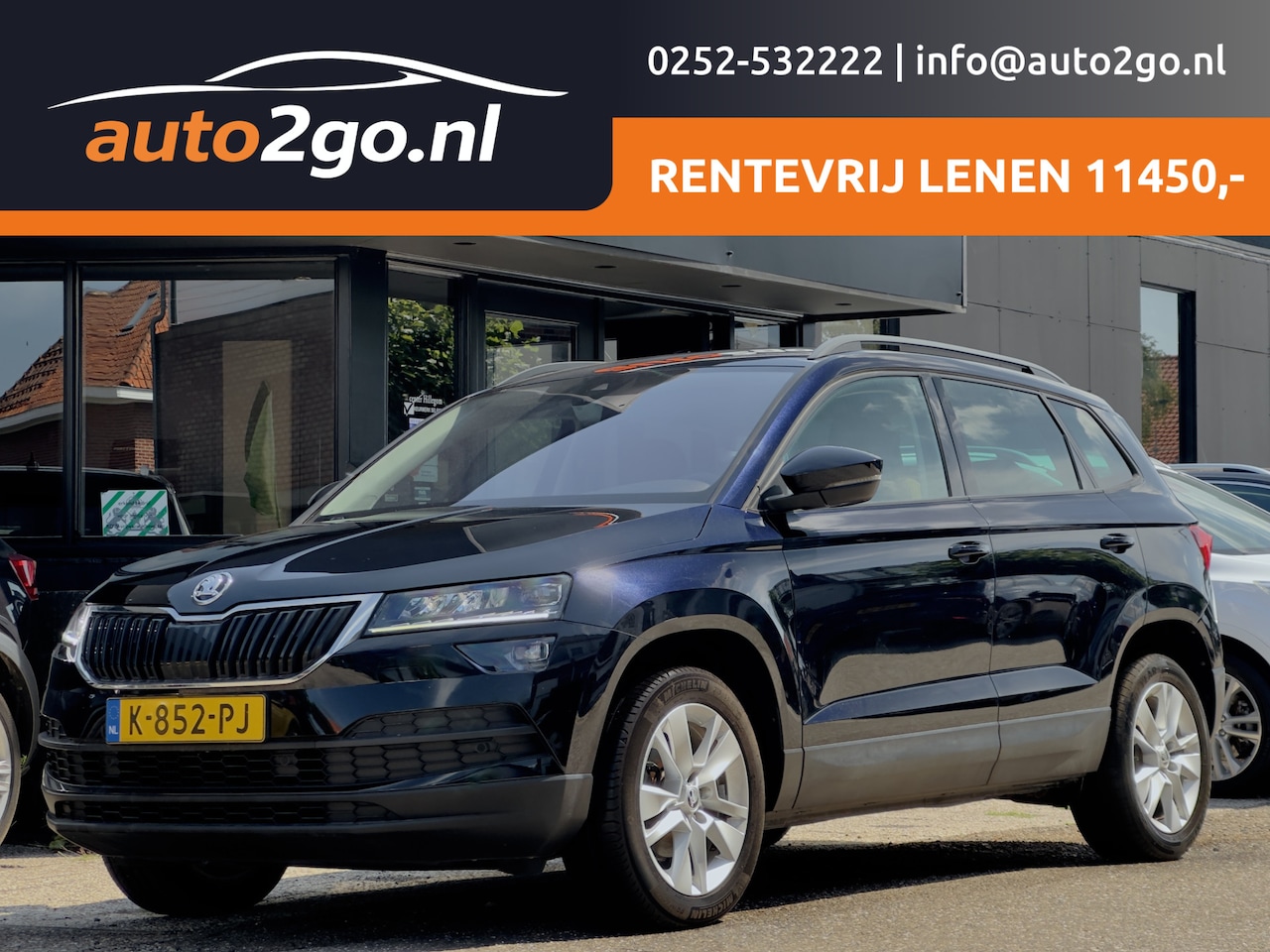 Skoda Karoq - 1.5 TSI AUT7/DSG ACT EDITION LEDER NAVI AIRCO PARK-ASSIST APPLE-CARPLAY LED LMV PDC - AutoWereld.nl