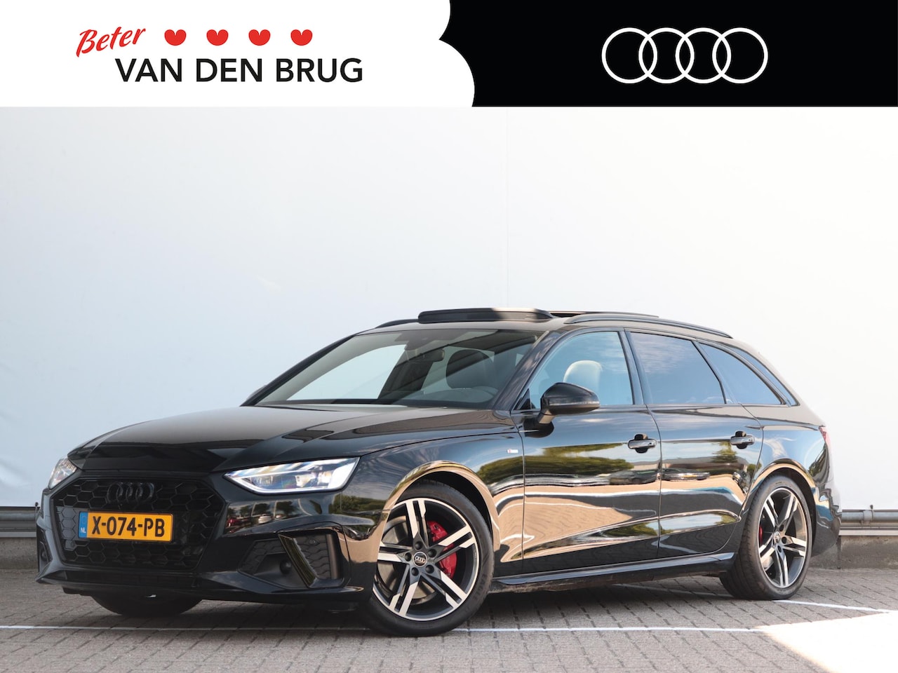 Audi A4 Avant - 40 TFSI S edition Competition | Panoramadak | Trekhaak | Camera | Bang & Olufsen | App Con - AutoWereld.nl