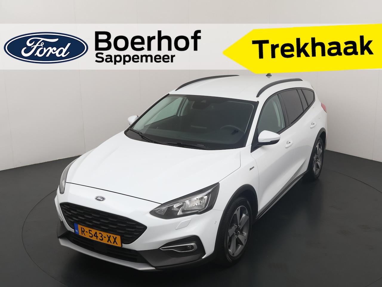 Ford Focus Wagon - EcoBoost Active 125pk | Trekhaak | Winterpack | Camera | Adapt. cruise | Parkeersensoren V - AutoWereld.nl