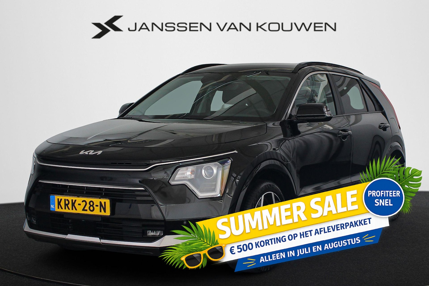 Kia Niro - 1.6 GDi PHEV DynamicLine Keyless Achteruitrijcamera Apple CarPlay 18" - AutoWereld.nl