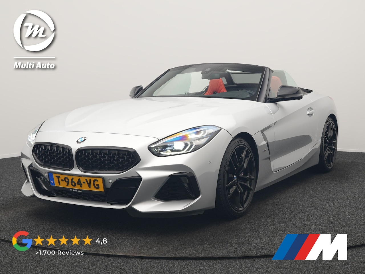 BMW Z4 Roadster - M40i M Sport 340pk Dealer O.H. | Adaptive Cruise | Camera | Harman / Kardon | Lederen Spor - AutoWereld.nl