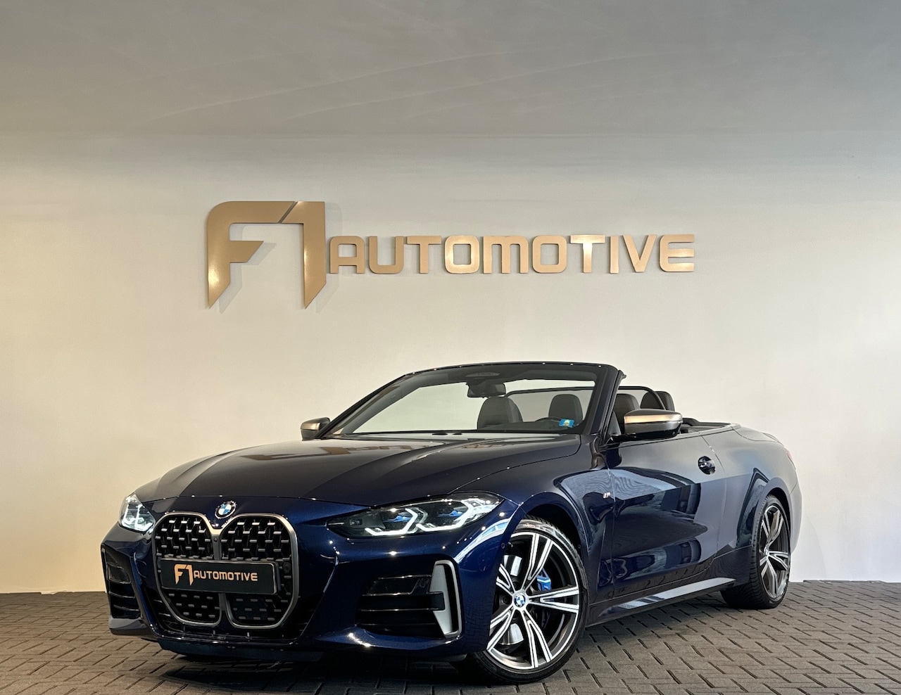 BMW 4-serie Cabrio - M440i xDrive High Executive H/K|HuD|BlindSpot|360 Camera| - AutoWereld.nl