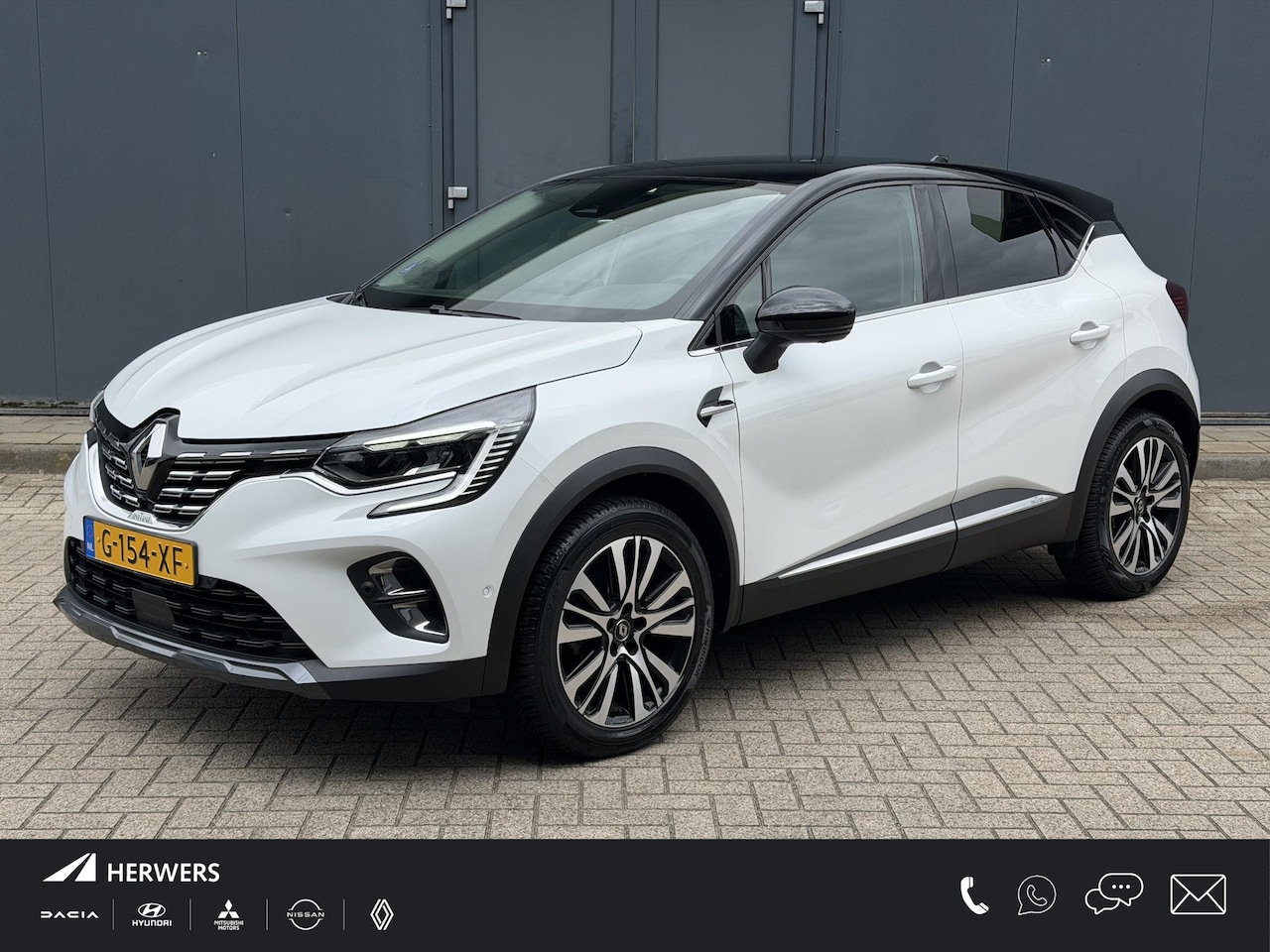 Renault Captur - 1.3 TCe 130 Initiale Paris Nieuw Model / Afneembare Trekhaak / Stoelverwarming / Stuurverw - AutoWereld.nl