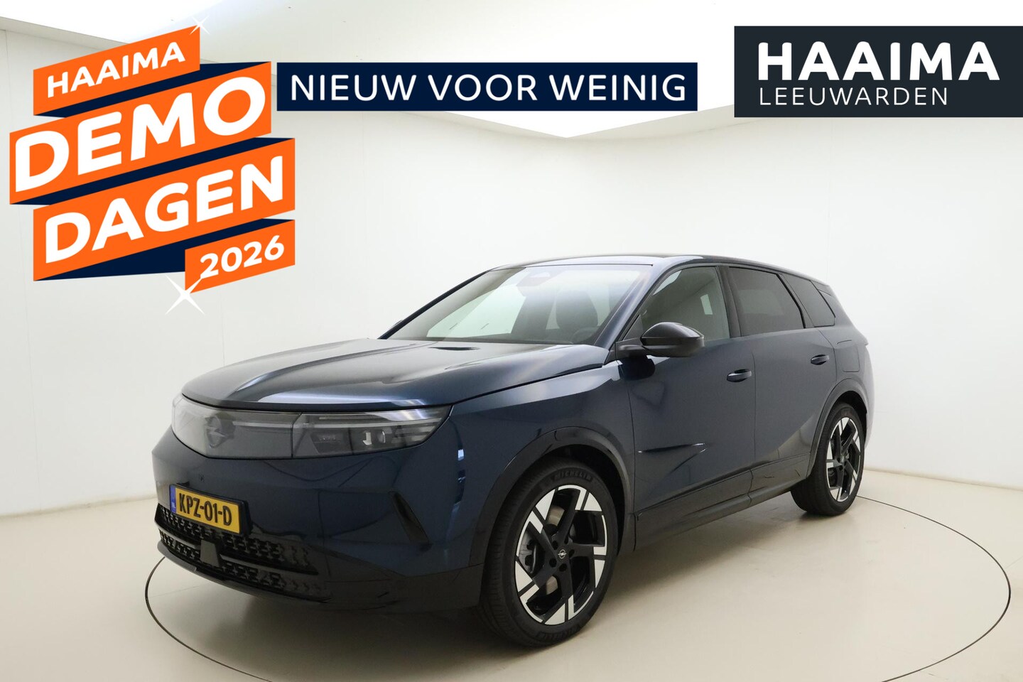 Opel Grandland Electric - GS 97 kWh | Long range!! | HUD | Focal Audio | Stoelverwaming | Draadloos opladen telefoon - AutoWereld.nl