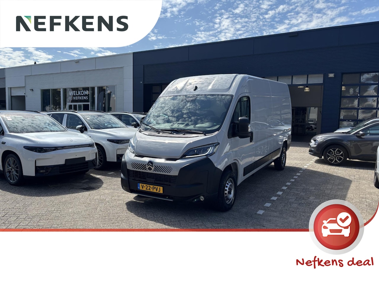 Citroën ë-Jumper - 3.5t L3H2 110 kWh | Nieuw | Camera | 3 zitplaatsen | Navigatie | Carplay | Betimmering laa - AutoWereld.nl